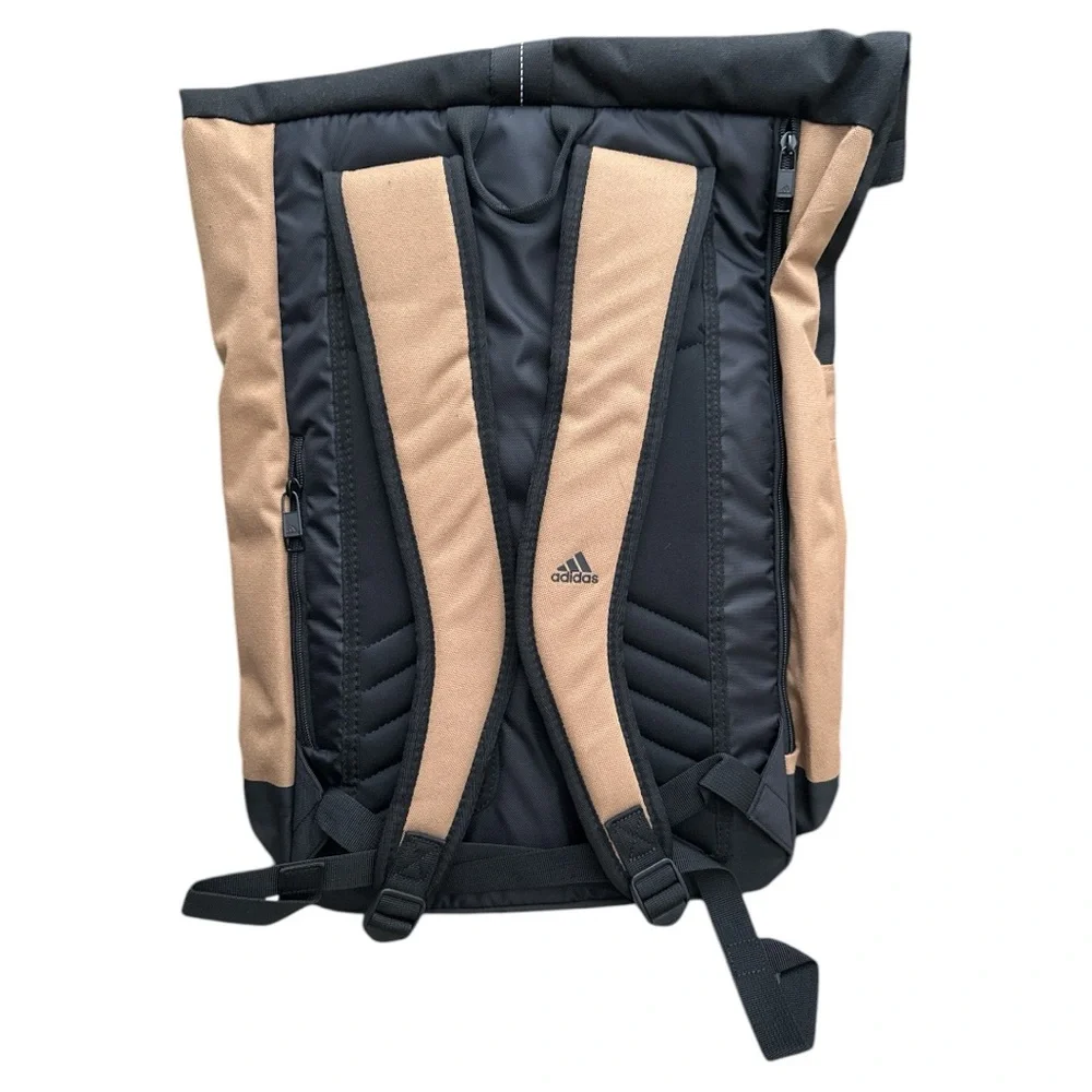 ADIDAS Sport ID Backpack medium beige cardboard / black NEW!! - Picture 5 of 5